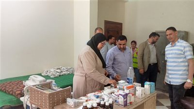 قوافل طبية مجانية بقري ونجوع محافظة البحيرة 