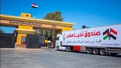 إدخال 201 شاحنة للقطاع من شمال سيناء