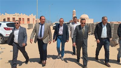 طرح تجمعات قري الصيادين خلال الاحتفال بالعيد القومي فى شمال سيناء 