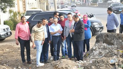 محافظ الغربية يتابع الأعمال بمحور أم القرى ويوجه بإزالة كافة معوقات