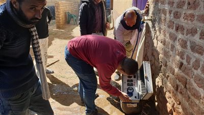 رصد عدد 1312 مخالفة وصلات مياه شرب غير قانونية بسوهاج 