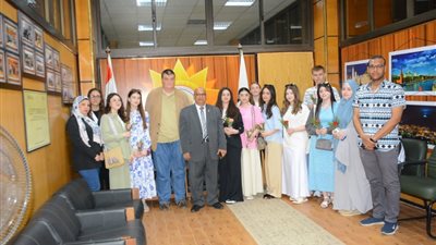 جامعة أسيوط تستقبل طلاب جامعة بياتيجورسك الحكومية بروسيا الإتحادية لتعلم اللغة العربية 