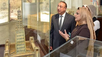 محافظ الإسكندرية يفتتح أعمال تطوير المدخل الرئيسي لمبنى الديوان العام