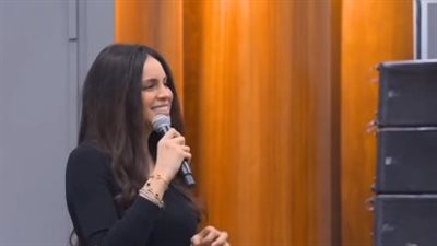  استعدادات آمال ماهر الغنائية قبل حفل القاهرة.. صور