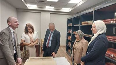   ميشيل خابروس: سعيد بتعزيز التعاون السياحى والاثرى بين مصر وبولند 