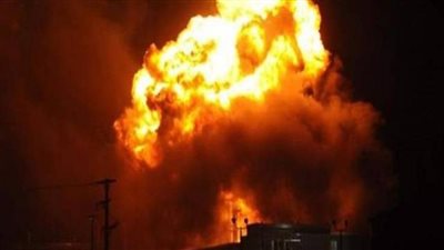 انفجارات ضخمة فى مطار تشكالوفسكي العسكري بضواحي موسكو