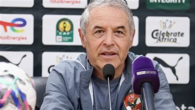 كولر ورامي ربيعة يحضران المؤتمر الصحفي لمباراة مازيمبي 