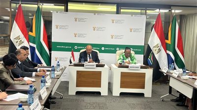 وزير الخارجية يُجري مشاورات سياسية مع نظيرته الجنوب إفريقية