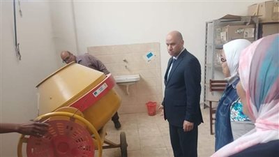 جولة لمتابعة العمل بمركز التدريب المهنى بالإسماعيلية