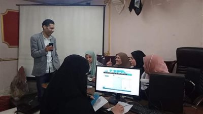 مركز المحلة يواصل أعمال التدريب على نظم الميكنة والتطوير 