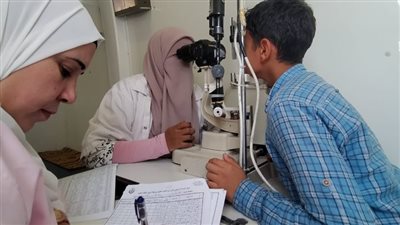 2200 مريض يستفيدون من خدمات قافلة بحر البقر بالحسينية  