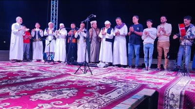 التنورة والفلكلور الواحاتي في ختام برنامج التوعية التثقيفية بالوادي الجديد