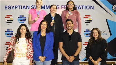 نتائج شباب سموحة فى بطولة كأس مصر للسباحة 