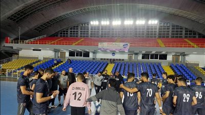  يد الزمالك جاهز للقاء الترجى التونسي بمحاضرة فنيه 