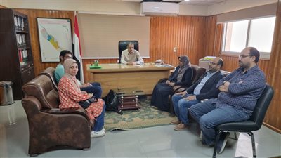 وكيل صحة سوهاج يستقبل وفداً من قطاع الطب الوقائي بوزارة الصحة 