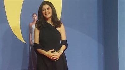 غادة عادل تصل ريد كاربت مهرجان مهرجان أسوان الدولي لأفلام المرأة