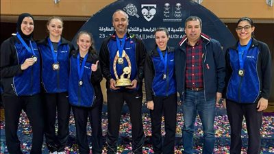 تنس طاوله الزمالك يتوج ببطولة الجمهوريه للناشئات 