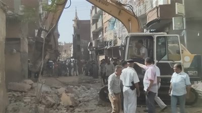 انطلاق المرحلة الأخيرة من الموجة الـ22 لإزالة التعديات بالمنوفية 