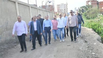 محافظ الغربية يتابع رصف شارع النحاس بطنطا ومحور النعناعية بكفر الزيات