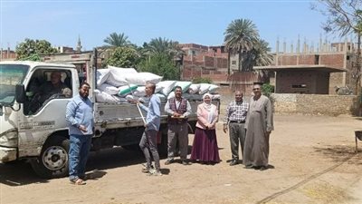 استقبال 50262 طن قمح بالمواقع التخزينية بمراكز ومدن الشرقية 