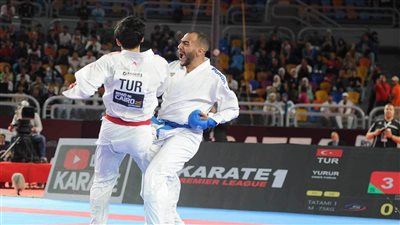 يوسف فرج وحازم محمد يحصدان البرونزية بالدوري العالمي للكاراتيه  