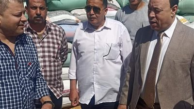 وكيلا زراعة وتموين الغربية يتفقدان مواقع استلام الأقماح المحلية