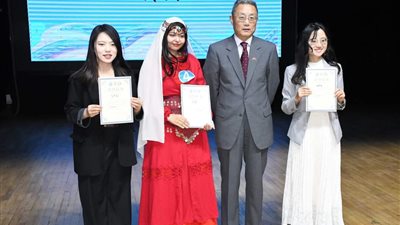 رئيس جامعة القناة وقنصل الصين يشهدان حفل مسابقة 