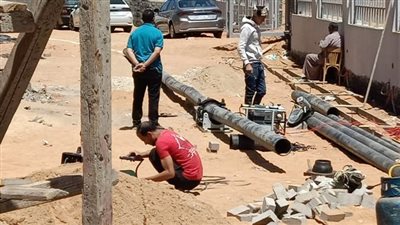 محافظ الغربية يتابع أعمال مستشفى طنطا العام الجديد 