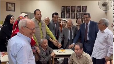 لجنة الرواد تكرم عبدالمجيد بحضور نقيب الصحفيين والسكرتير العام