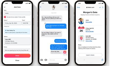 Tinder يسهل مشاركة تفاصيل التاريخ مع العائلة والأصدقاء