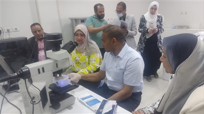 ورشة عمل عن تطبيقات التصوير الميكروسكوبي الحيوي فى أبحاث أمراض الكبد بجامعة سوهاج