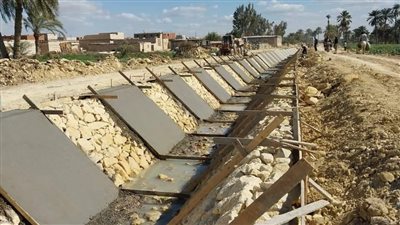 تنفيذ 75 مشروعاً لإنشاء الكبارى وتبطين الترع بقرى اطسا ويوسف الصديق بالفيوم 