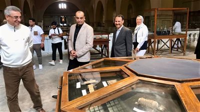 الأمين العام للمجلس الأعلى للآثار يتفقد مستجدات أعمال تطوير المتحف المصري بالتحرير 