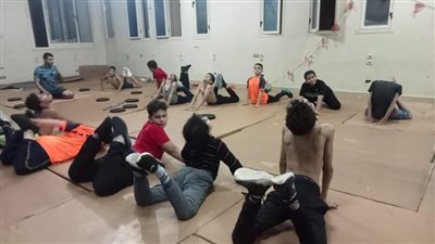 إستمرار تدريب المشروع القومي للموهبة والبطل الأولمبي بسوهاج