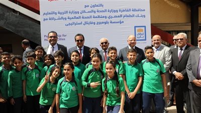 محافظ القاهرة يشهد انتهاء المرحلة الأولى لمبادرة الشراكة من أجل مدن صحية