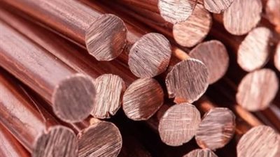 أسعار النحاس تقنرب من 10000 دولار 