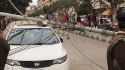 إصابة وكيل وزارة الزراعة بالمنيا في حادث مروري 