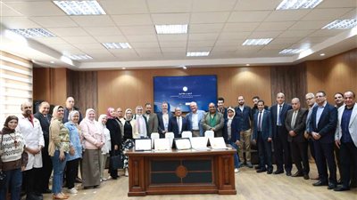 مياه الإسكندرية تستقبل وفدا من الوكالة الألمانية للتعاون الدولي “giz”