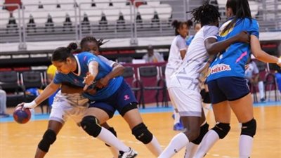 سيدات يد الأهلي يتأهلن لنصف نهائي كأس الكؤوس الأفريقية