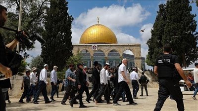عاجل.. ٢٣٤ مستعمرًا يقتحمون باحات المسجد الأقصى تزامنًا مع عيد الفصح 