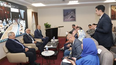 وزير التربية والتعليم يستقبل الطلاب المشاركين في المسابقة العالمية 