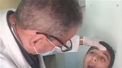 الكشف على 1335 مريض فى قافلة علاجية بقرية أبو نور الدين بالدقهلية