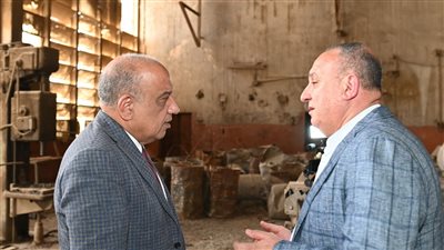 وزير قطاع الأعمال  يتفقد أعمال تطوير مصانع النصر لصناعة المواسير