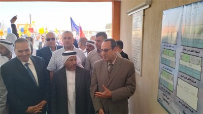 محافظ شمال سيناء يفتتح مدرسة الطويل للتعليم الأساسي