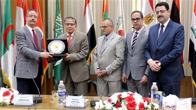 رئيس جامعة المنصورة يستقبل مساعد وزير العدل للشهر العقاري والتوثيق