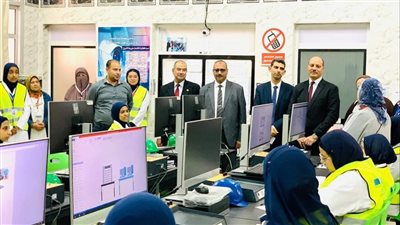 وكيل تعليم الإسكندرية يستقبل وفد المنظمة الأوربية للتدريب وتقييم استراتيجية التعليم الفني