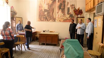 محافظ أسيوط يتفقد سير العمل بمديرية التربية والتعليم ويتابع الاستعدادات النهائية للامتحانات