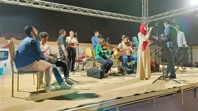 عروض فنية وأراجوز ضمن فعاليات المسرح المتنقل بطامية في الفيوم 