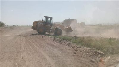 حملة مكبرة تتمكن من رفع 15 طن مخلفات بدشنا