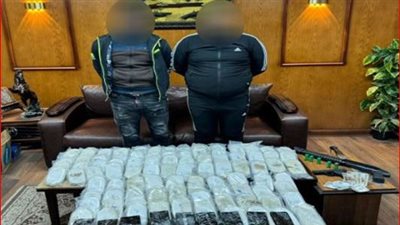 ضبط عاطلين بحوزتهما 30 كيلو حشيش في بورسعيد 